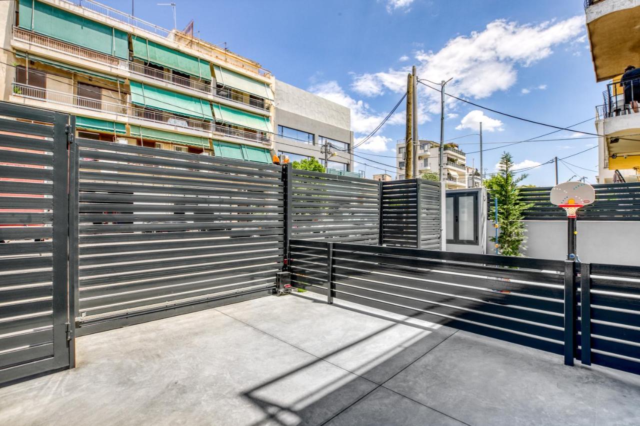 Spacious Flat With Courtyard And Private Parking! Atény Exteriér fotografie