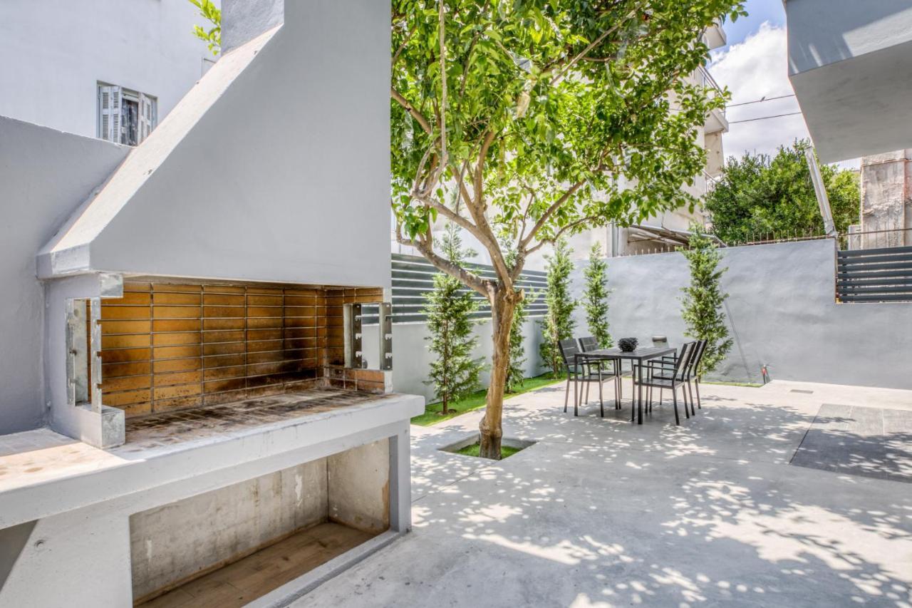 Spacious Flat With Courtyard And Private Parking! Atény Exteriér fotografie